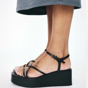 Reformation Zolanda Platform Sandal